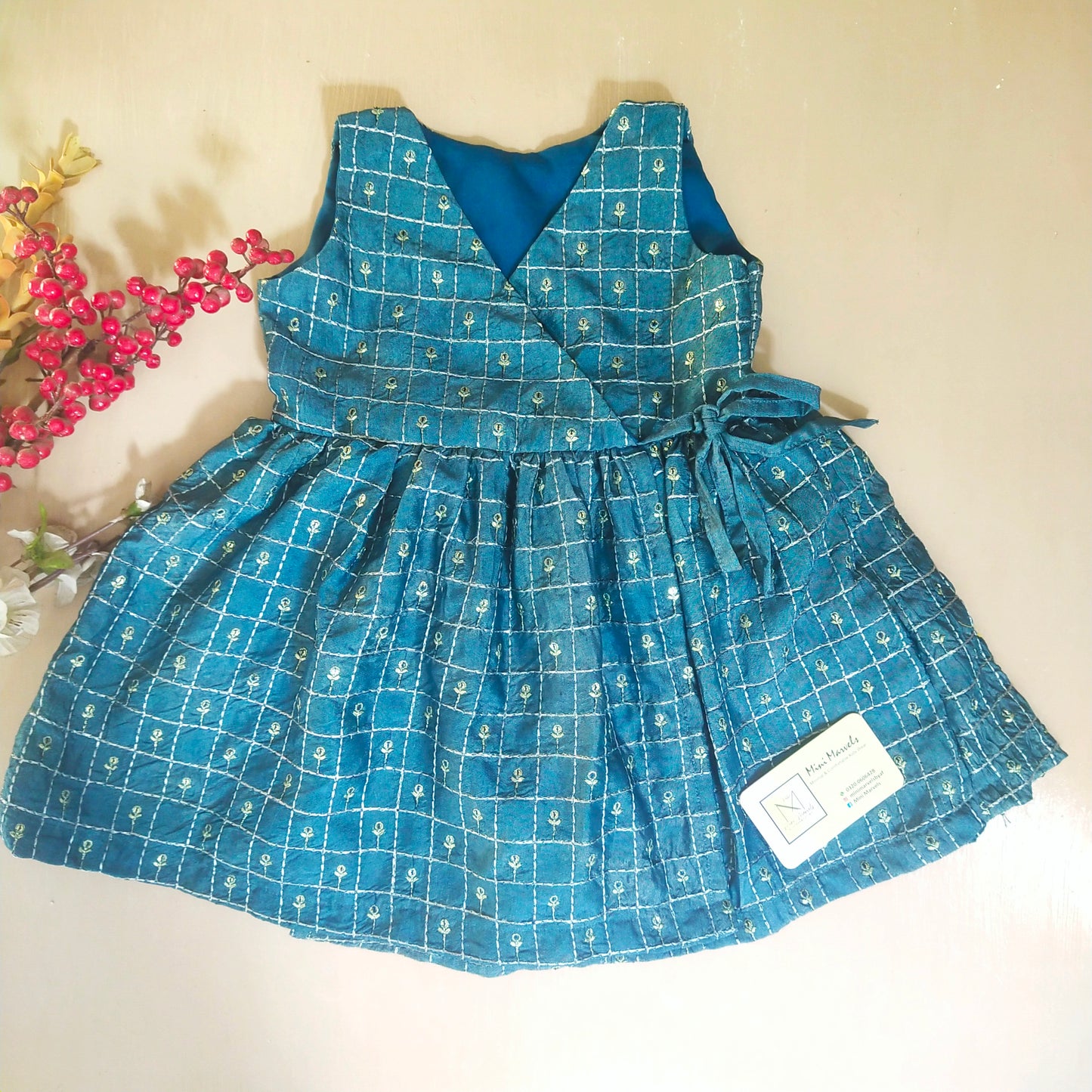 Blue Ruffles