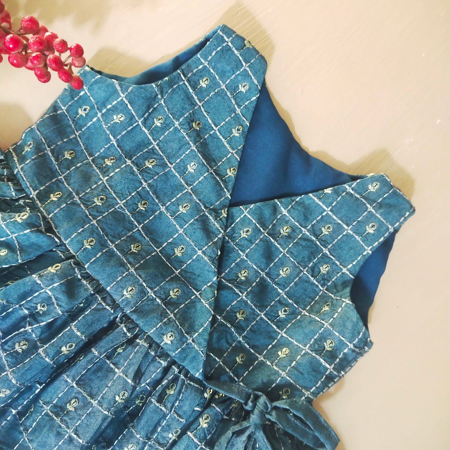 Blue Ruffles