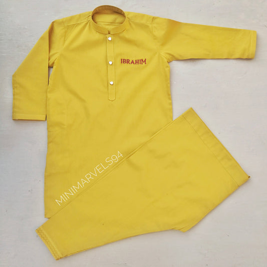 Baby boy's shalwar kameez-MM03